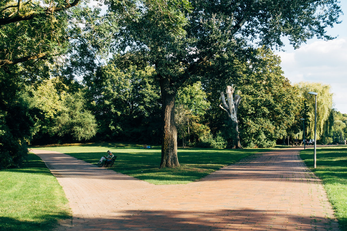 Gebäude der Praxis am Stadtpark